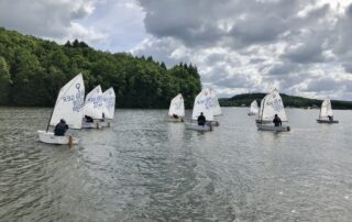 2. Wettfahrt auf dem Bostalsee