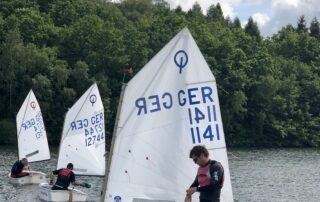 Höchste Konzentration vor dem Start