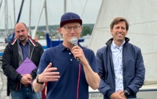 Frühjahrsregatta 2024 Bootstaufe J70