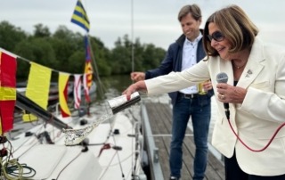 Frühjahrsregatta 2024 Bootstaufe J70