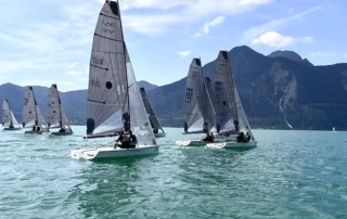 SCR-Segler beim VXone Eurocup am Walchensee