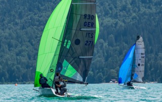 SCR-Segler beim VXone Eurocup am Walchensee