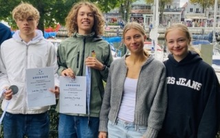 Deutsche Meisterschaft im 420er 2024: Die Jugendteams aus Walluf