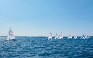 Mitteldeutsche Meisterschaft 2024 im 420er, SCR-Jugend auf dem Zwenkauer See