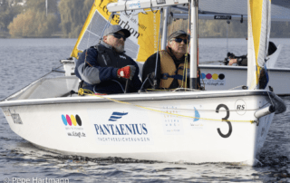 SCR-Segler bei der Meisterschaft der Meister auf der Außenalster in Hamburg