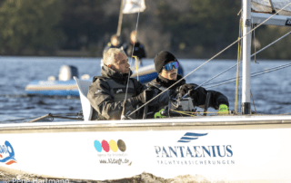 SCR-Segler bei der Meisterschaft der Meister auf der Außenalster in Hamburg