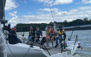 Schülersegeln mit Jugendlichen der IGS Riehlschule